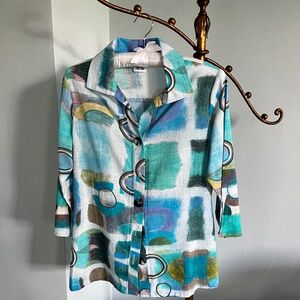 Shirt/Jacket, Sz Large, Multicolor